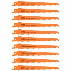As melhores opções de lâminas de serra: Conjunto de lâminas de serra alternativo Luckyway de 10 peças e 6 polegadas
