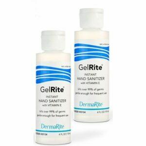 La meilleure option de désinfectant pour les mains: le gel désinfectant instantané pour les mains DermaRite GelRite