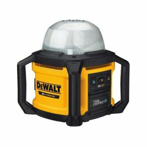 Geriausias darbo lempos variantas: DEWALT DCL074 20V MAX LED darbo lemputė
