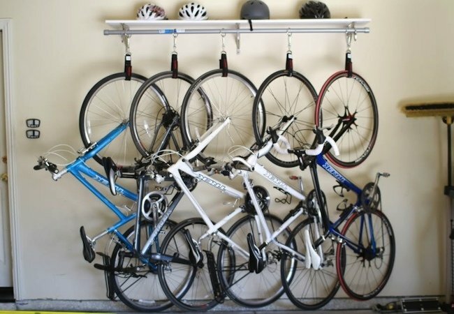 DIY Bisiklet Rafı - Mağazadan Satın Alınmış