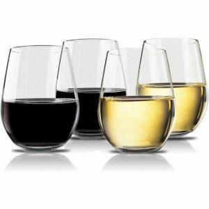 A melhor opção de copos de plástico: Copos de vinho de plástico elegantes inquebráveis ​​Vivocci