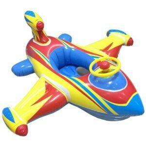 A melhor opção de brinquedos para piscina: Avião inflável Topwon para bebês flutuadores
