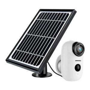 ตัวเลือกกล้องรักษาความปลอดภัยพลังงานแสงอาทิตย์ที่ดีที่สุด: กล้องรักษาความปลอดภัย WiFi ไร้สายกลางแจ้ง, ZUMIMAL