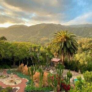 Najlepšia možnosť Airbnbs v Kalifornii Montecito Magic s výhľadom na hory