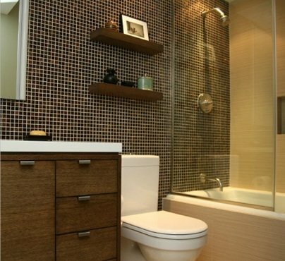 Mažo vonios kambario dizainas
