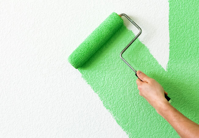 Cómo pintar paredes con textura