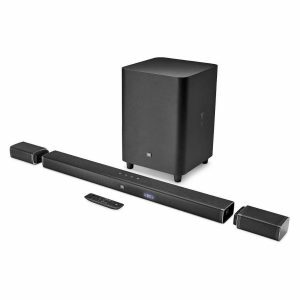 Лучший вариант беспроводной системы объемного звучания: JBL Bar 5.1 - Channel 4K Ultra HD Soundbar