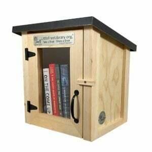 The Book Lover Gifts Option: Little Free Library Unfinished Mini