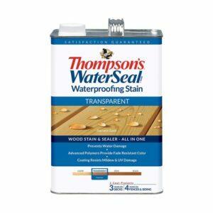 The Best Deck Sealer Option: THOMPSONS WATERSEAL TH.041811-16 Transparent Stain
