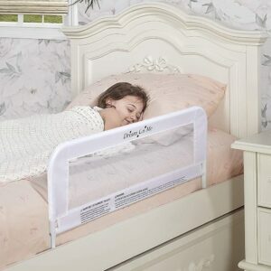 La mejor opción de barandillas para cama para niños: Dream On Me, barandilla de seguridad de malla