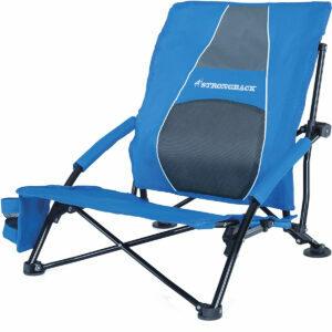 Найкращі варіанти пляжних крісел: пляжне крісло STRONGBACK з низькою гравітацією