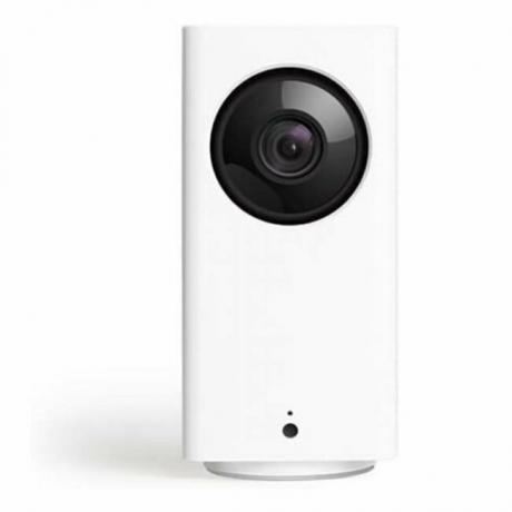 A melhor opção de câmera de segurança doméstica interna: Wyze Cam Pan Câmera doméstica inteligente interna