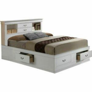 A melhor opção de camas de armazenamento: Birch Lane Darfur Storage Platform Bed