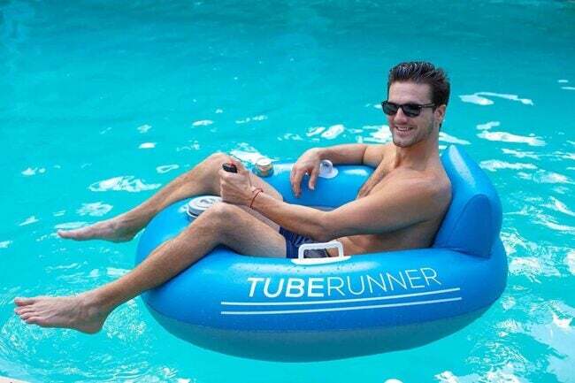 Det mest populære alternativet for bassengflytere Poolcandy Tube Runner Motorisert vannflyter