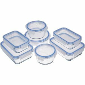 O melhor recipiente para armazenamento de alimentos em vidro AmazonBasics