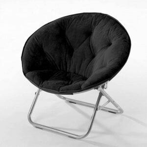 De beste leesstoeloptie: Urban Shop Faux Fur Saucer Chair