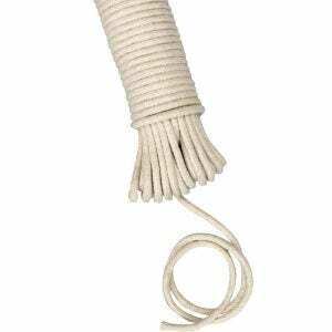 La meilleure option de cordes à linge: Corde en coton tout usage Household Essentials 04800