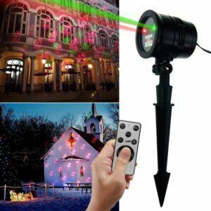 Лучший вариант проекторов для рождественских огней: рождественские лазерные фонари XVDZS