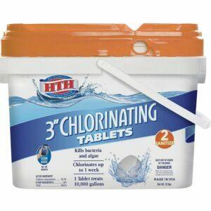 La migliore opzione di compresse di cloro: HTH 42040 Compresse di clorazione Super da 3 pollici
