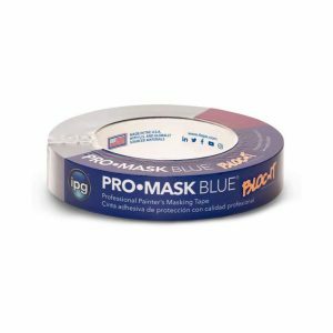 La mejor opción de cinta de pintor: cinta de pintor azul IPG ProMask con Bloc It
