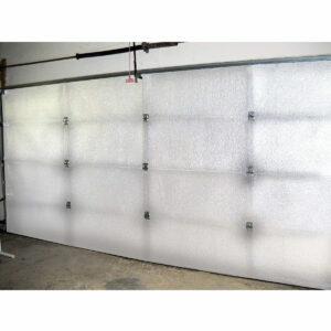 Las mejores opciones de kit de aislamiento para puertas de garaje: Núcleo de espuma reflectante blanco NASA TECH
