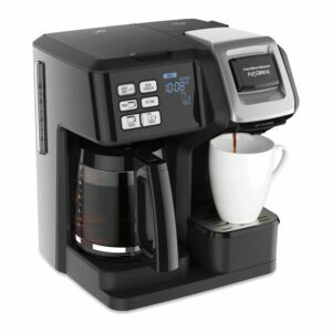 Bedste mulighed for dobbelt kaffemaskine: Hamilton Beach FlexBrew Trio kaffemaskine
