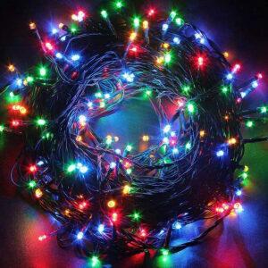 Najlepšia možnosť vonkajšieho vianočného osvetlenia: Svetlá rozprávkových reťazí Twinkle Star 200 LED 66FT