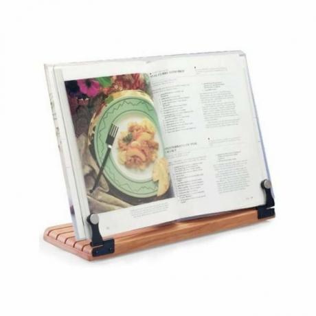 La mejor opción de soporte para libros de cocina: Clear Solutions Deluxe Large Cookbook Holder