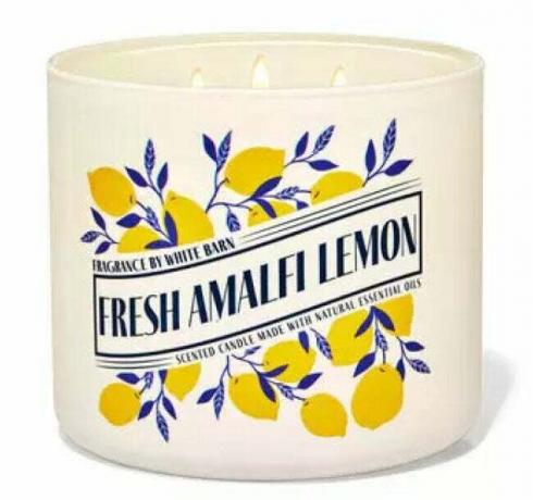 Bath and Body World mirisne svijeće Lemon Amalfi Candle