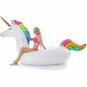 Opsi Mainan Kolam Renang Terbaik: Pelampung Kolam Unicorn Tiup Raksasa Jasonwell
