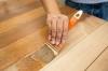 Как да използваме дървен пълнител за ремонт на драскотини и вдлъбнатини