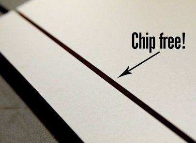 Kako rezati laminat - brez čipov