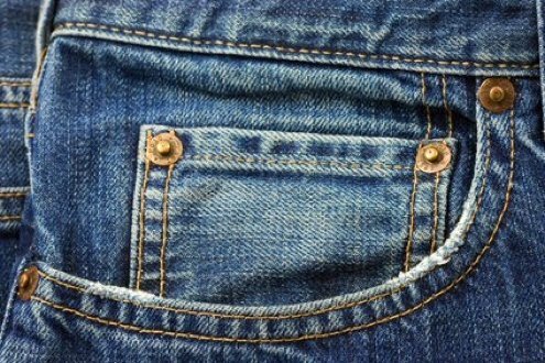 Denim-Isolierung - Jeans