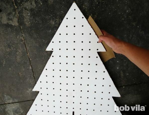 Como fazer uma árvore de Natal - Etapa 6