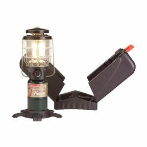 A melhor opção de lanterna de acampamento: lanterna de propano Coleman Deluxe PerfectFlow