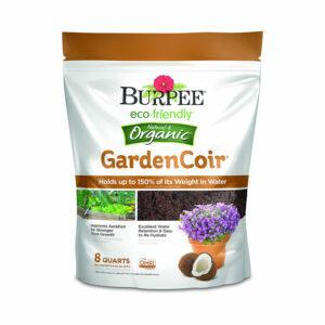 Den beste jorda for Monstera -alternativet: Burpee Natural & Organic GardenCoir, 8 Quart
