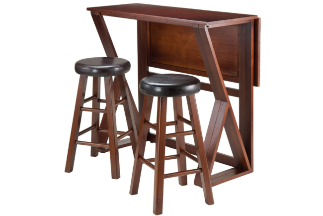 2:2-es ajánlatok: lenyűgöző, 3 részes Harrington Drop Leaf magas asztal székekkel