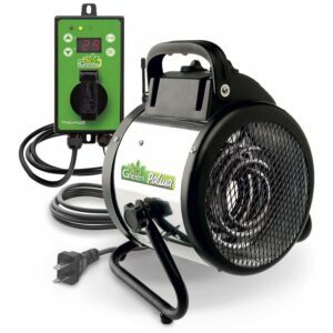 Labākā siltumnīcu sildītāju iespēja: Bio Green Palma siltumnīcas ventilatora sildītājs