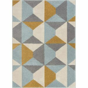 Най -добрите опции за килим за спалня: Добре изтъкан Yara сканданавски абстрактен геометричен килим
