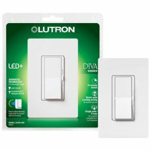 Najboljša možnost stikala za zatemnitev: Lutron Diva LED+ zatemnilnik