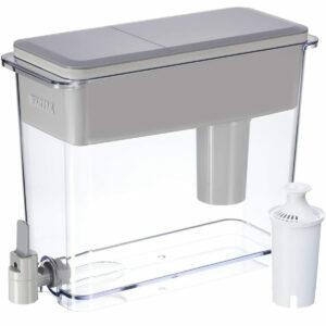 Geriausios vandens filtro parinktys: „Brita Standard 18 Cup“ „UltraMax“ vandens dozatorius