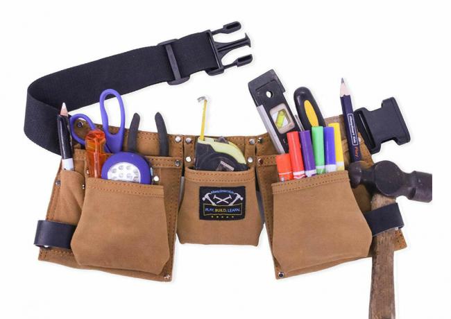 Elegir el mejor cinturón de herramientas: cinturón de herramientas de cuero para niños AllwaysSmart