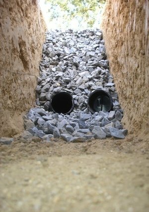 Soluciones de drenaje de patio - Cortina