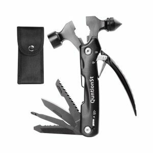 Geriausias plaktuko daugiafunkcis įrankis: „QuntionSt 12-in-1 Mini Hammer Multi-tool“