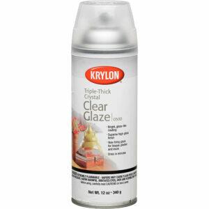 A melhor opção de tinta spray: spray aerossol Krylon Triple Thick Clear Glaze