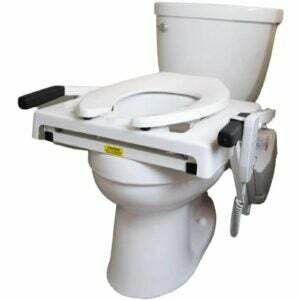 A melhor opção de assentos de toalete elevados: Elevador de inclinação de toalete EZ-Access