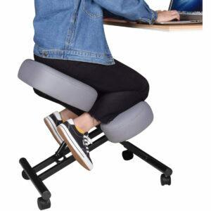 Найкращі варіанти стільця, що стоїть: Ергономічне крісло на колінах DRAGONN від VIVO