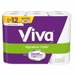 बेस्ट पेपर टॉवेल विकल्प: VIVA सिग्नेचर क्लॉथ चुनें-ए-शीट किचन पेपर टॉवेल