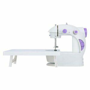 La mejor opción de máquina de coser: Mini máquina de coser Varmax con mesa extensible