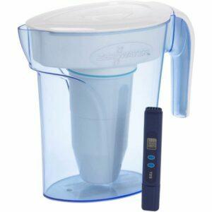 A melhor opção de jarro de água: ZeroWater ZP-006-4, jarro com filtro de água de 6 xícaras